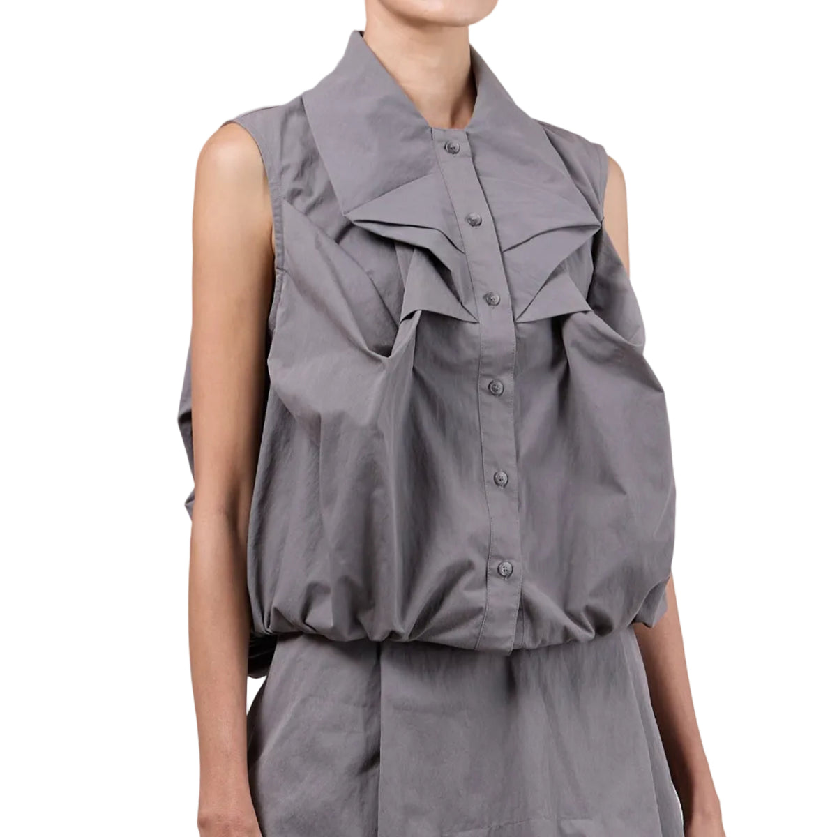 Origami Sleeveless Shirt