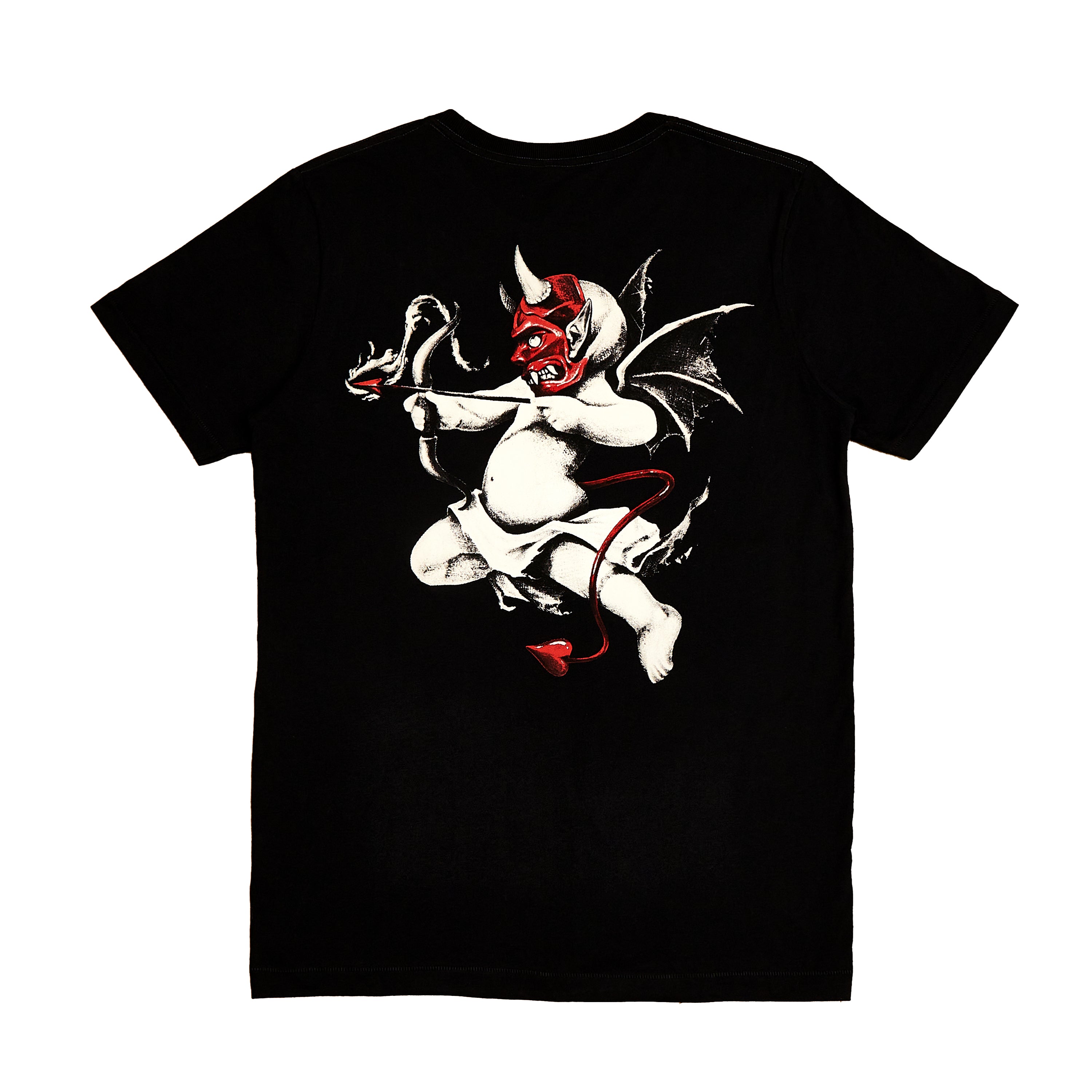 Devil Cupid tshirt Black – futuretreasureny