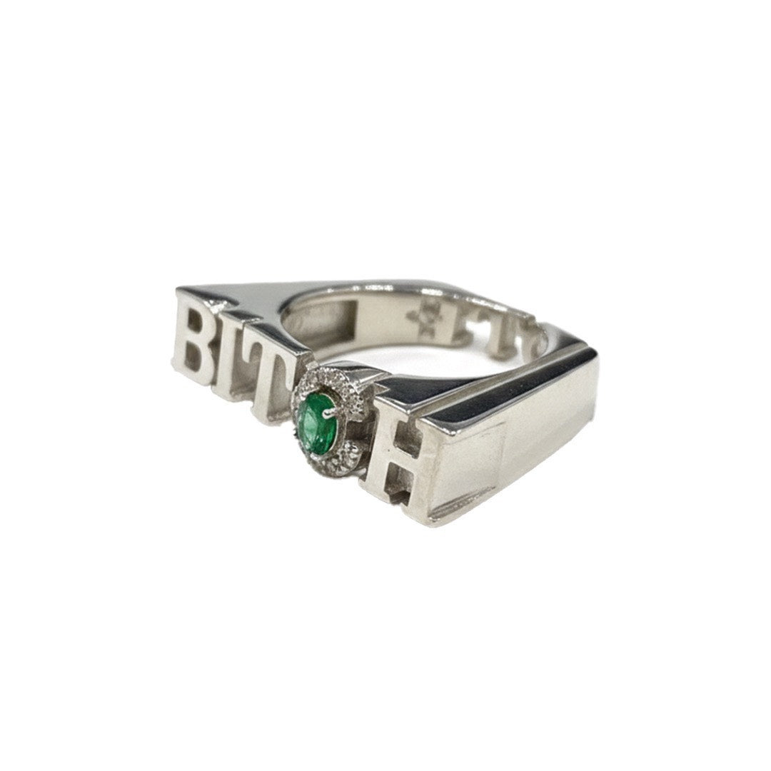 Bitch Lover ring - Silver