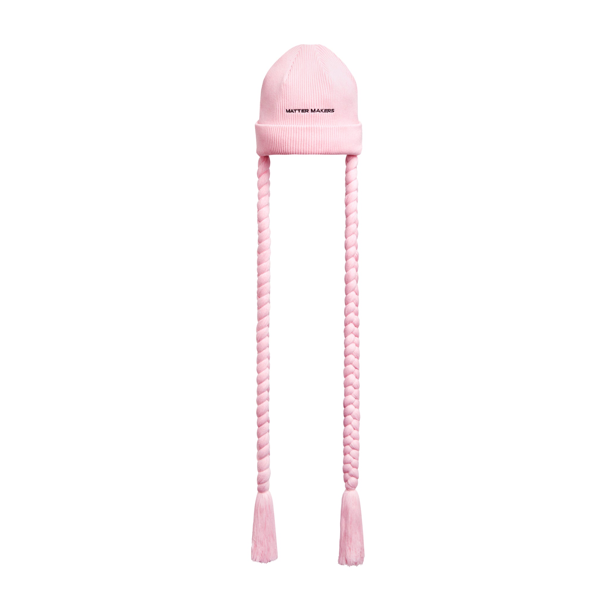 Braid Beanie Light Pink