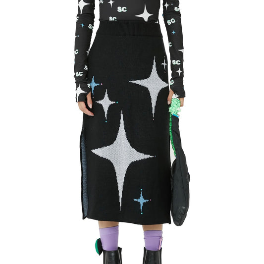 Twinkle knit skirt