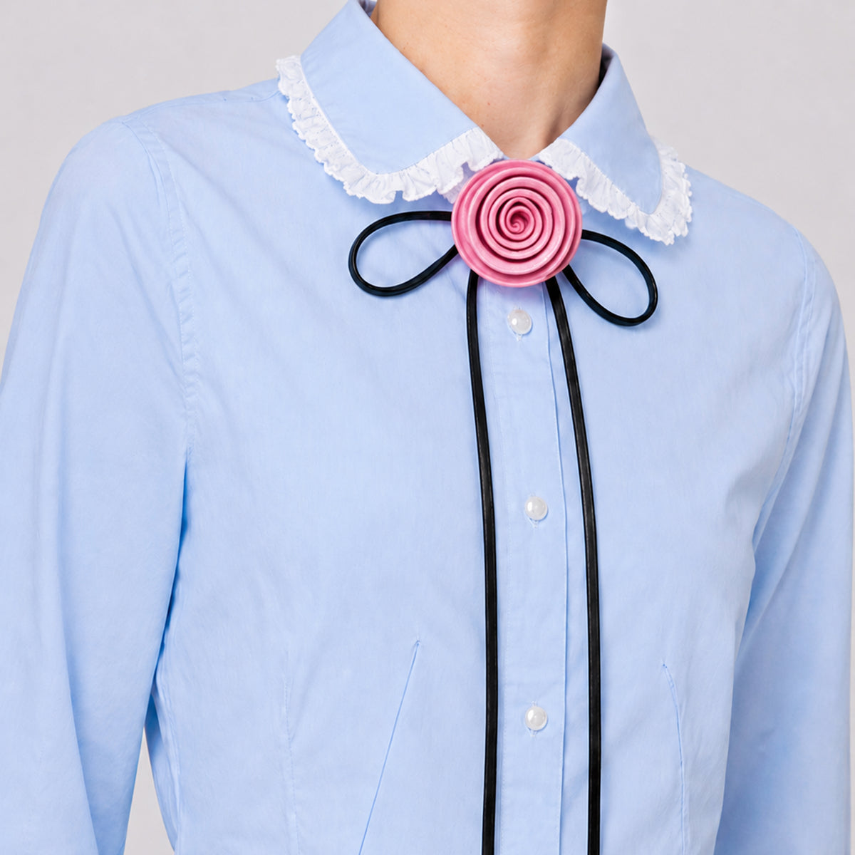 PINK ROSE TIE