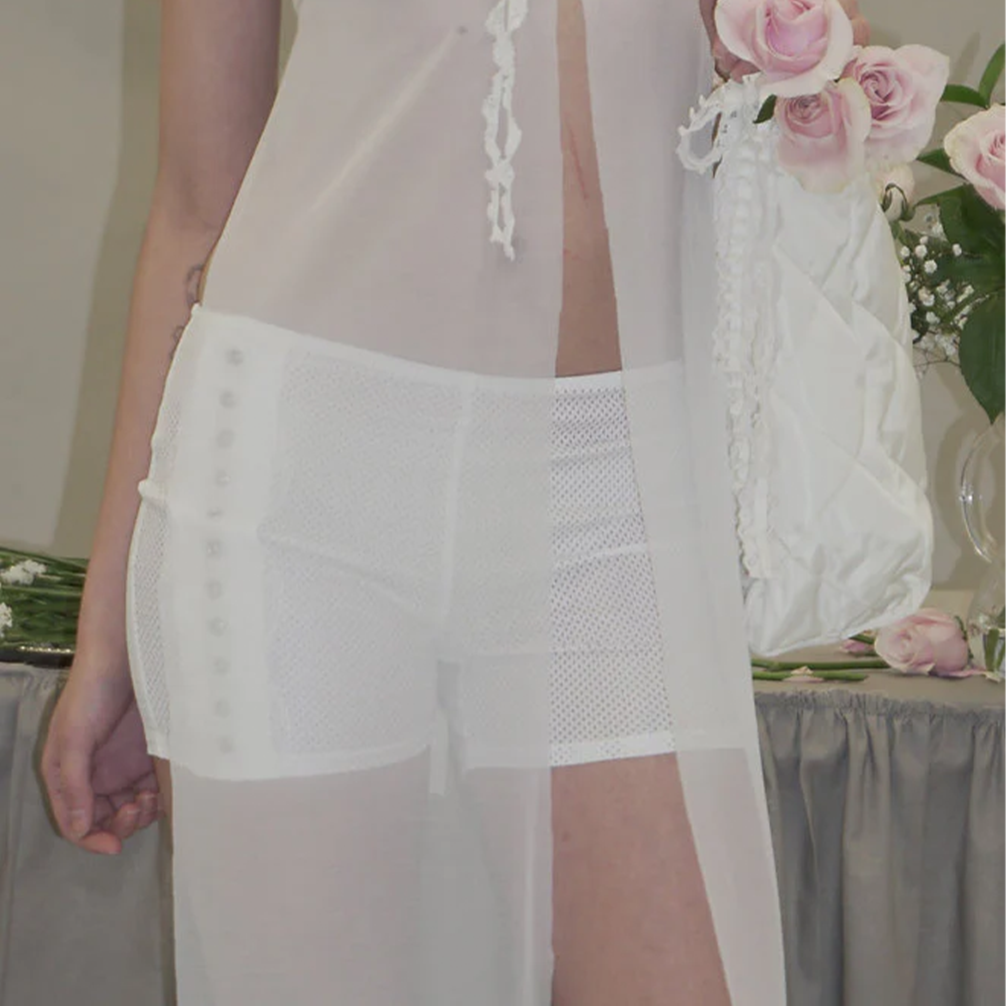 Anglelic biker short