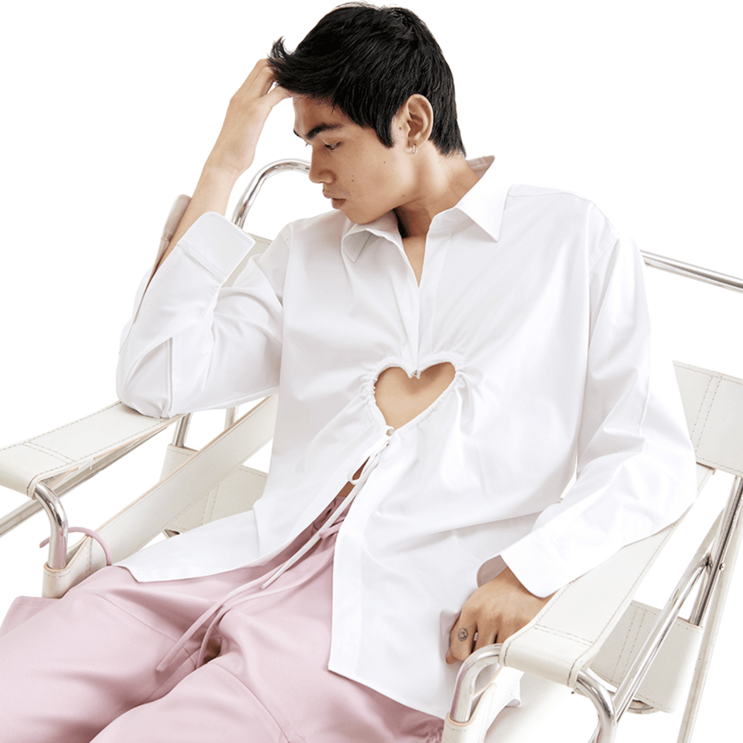 White Love Me Shirt