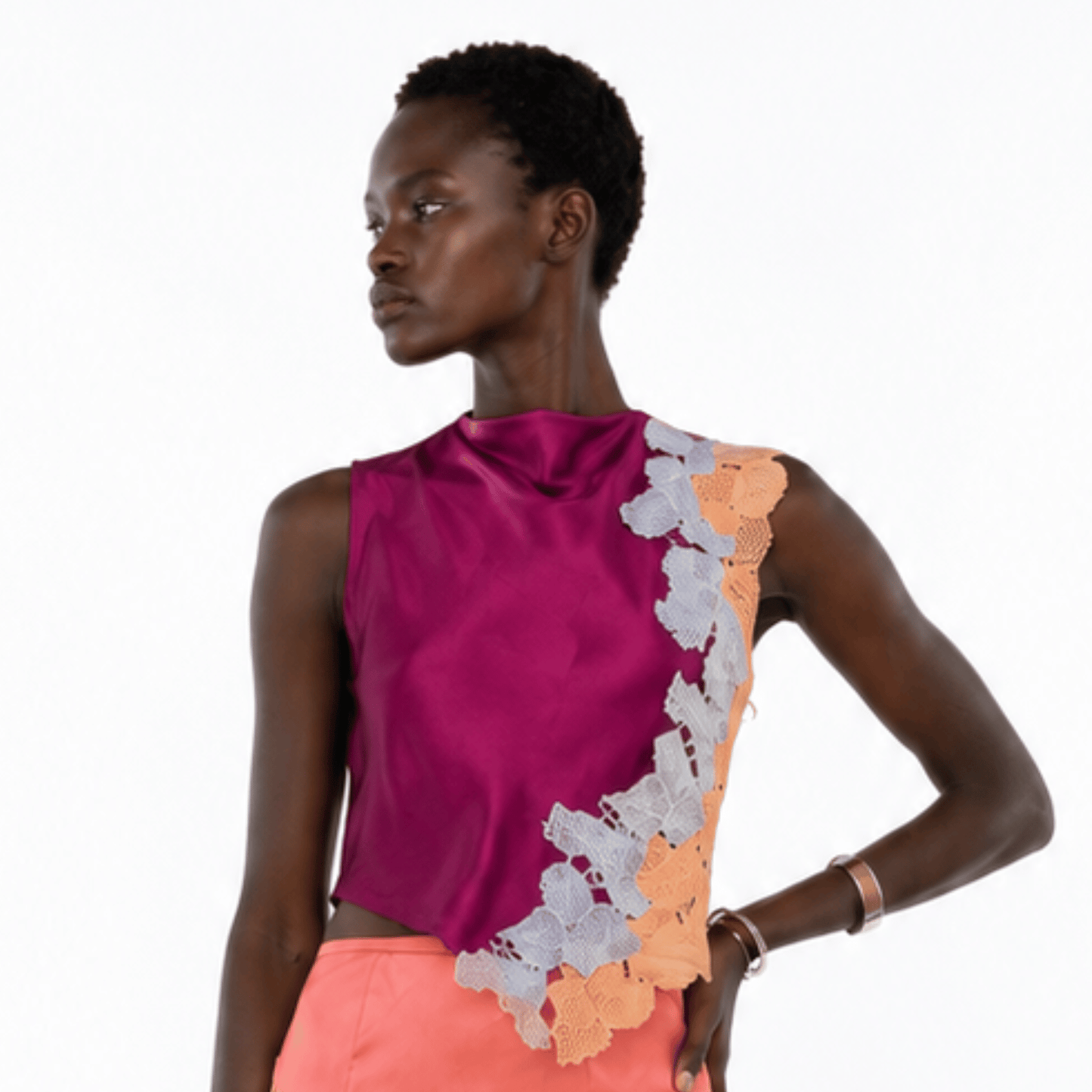 Silk Sunset Top