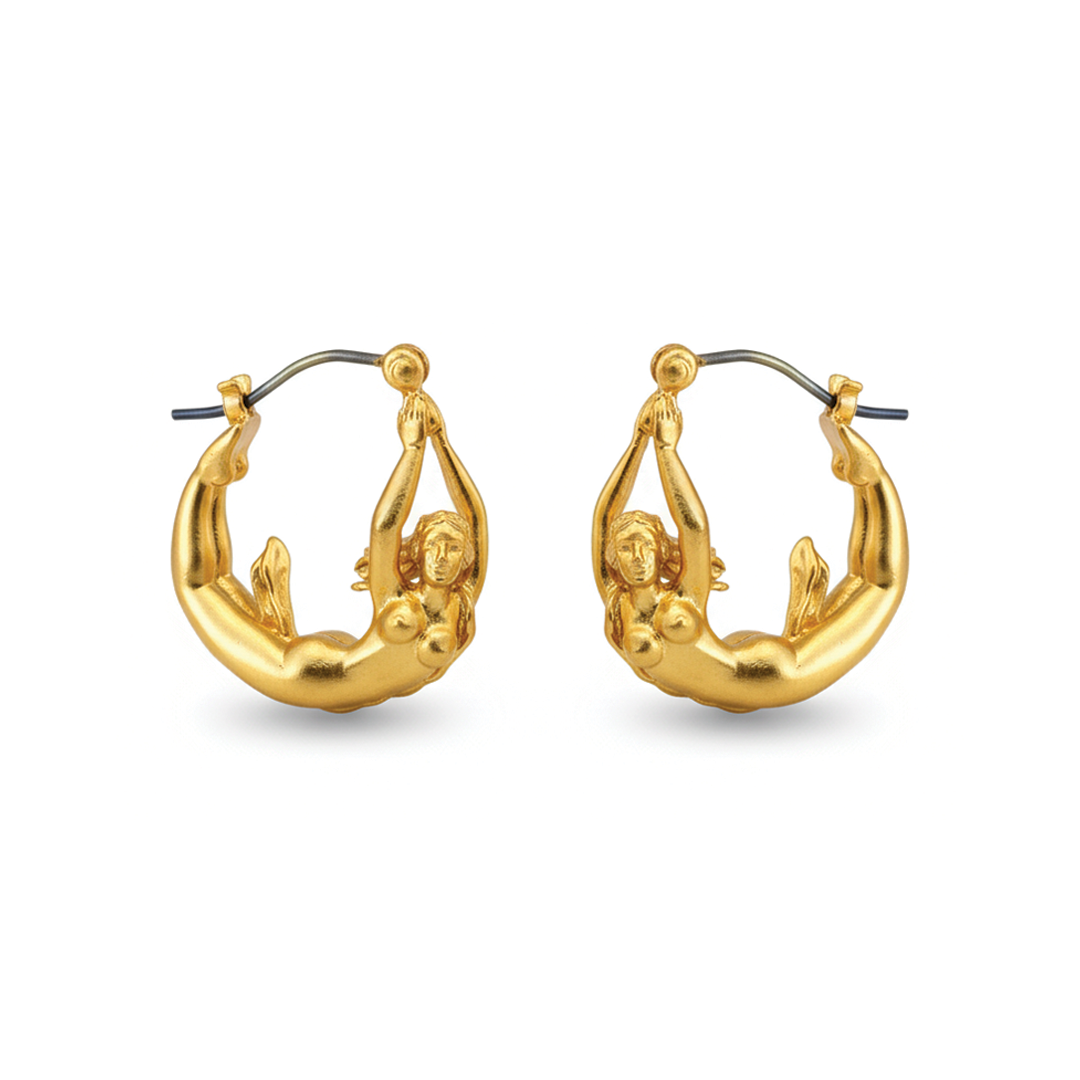 VENUS HOOP EARRINGS