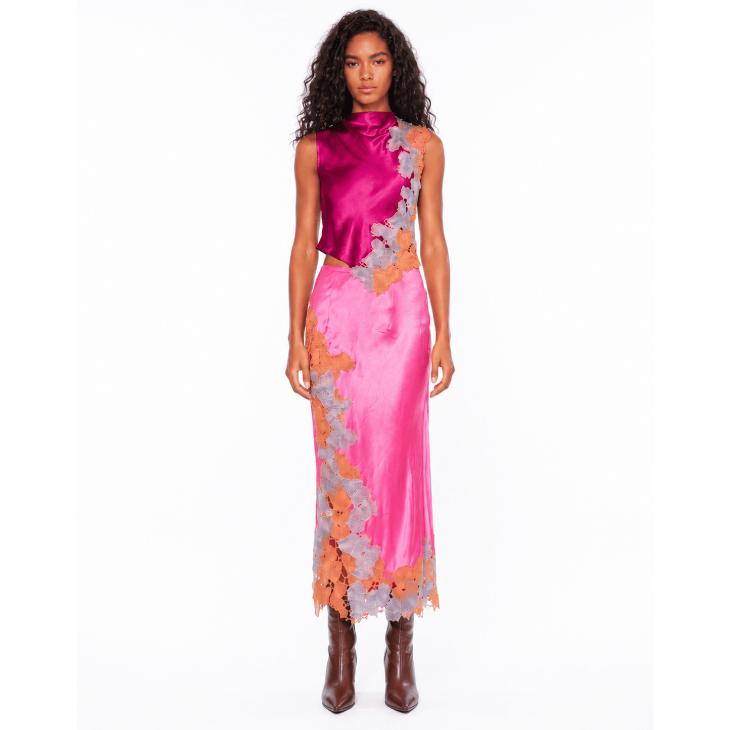 Silk Sunset Top