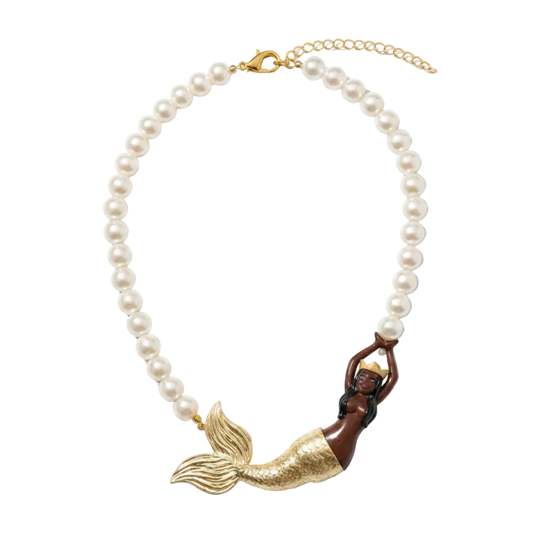 CHOCOLATE MERMAID NECKLACE