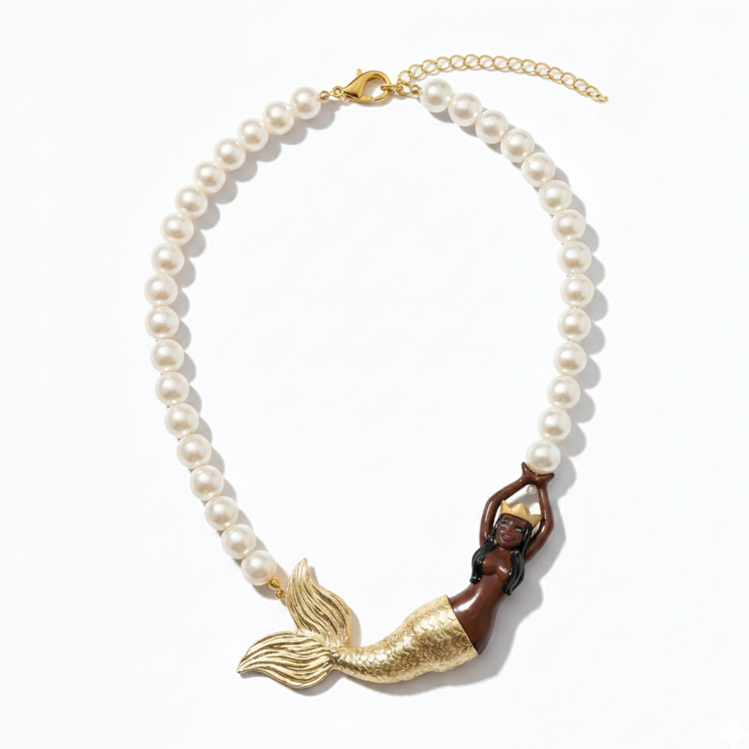 CHOCOLATE MERMAID NECKLACE