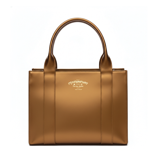 BANGKOK LEATHER BAG SAND
