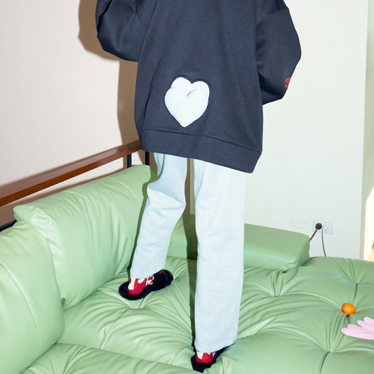 Bunny tail sweat pants