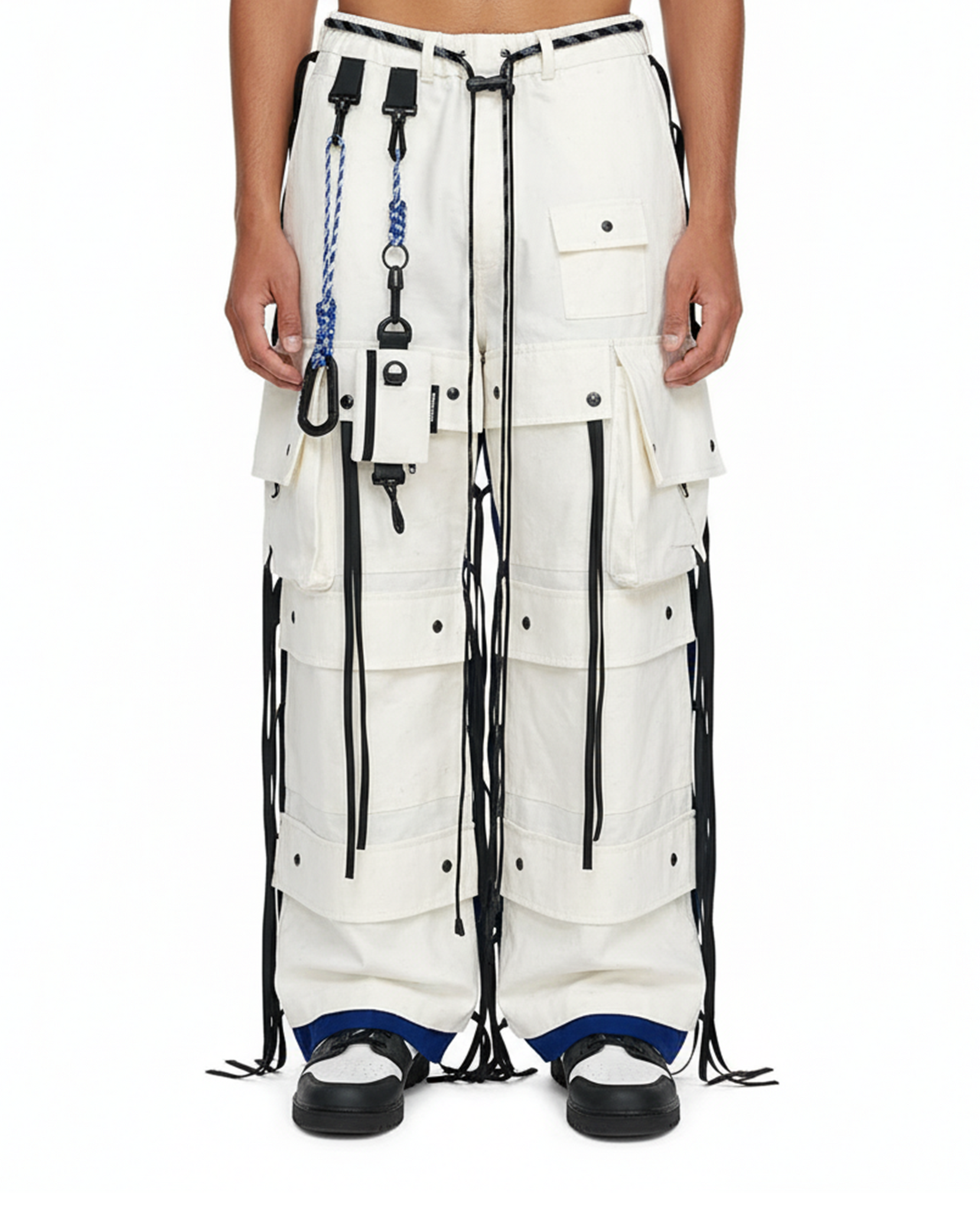 RECYCLED MULTI POCKET OVERSIZED PANTS