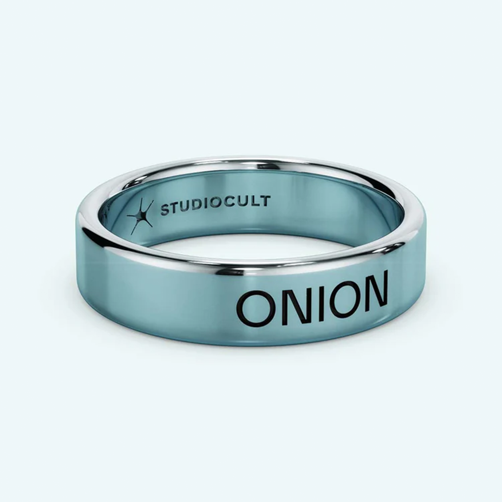 Onion ring silver