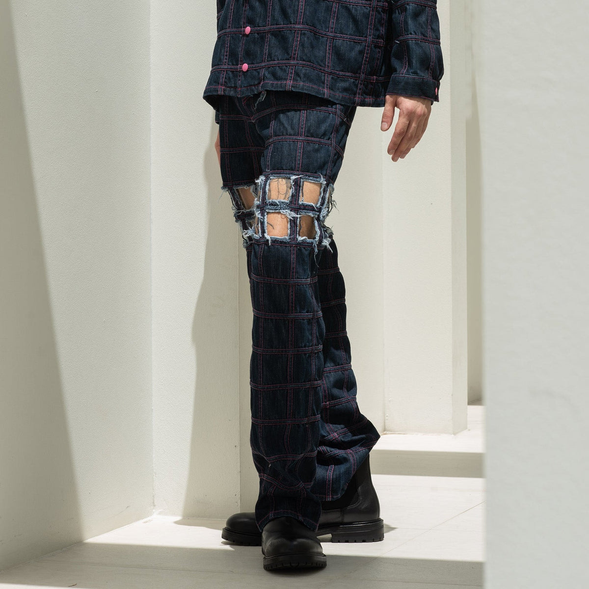 Checkered pants