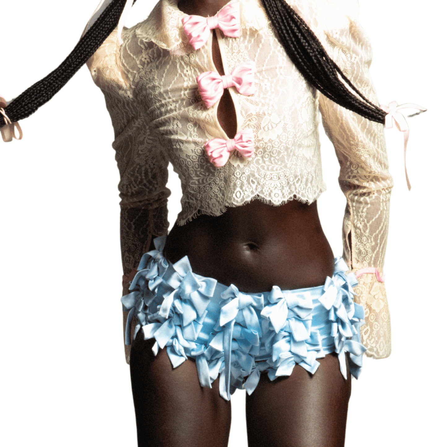 Ribbon Reverie Shorts