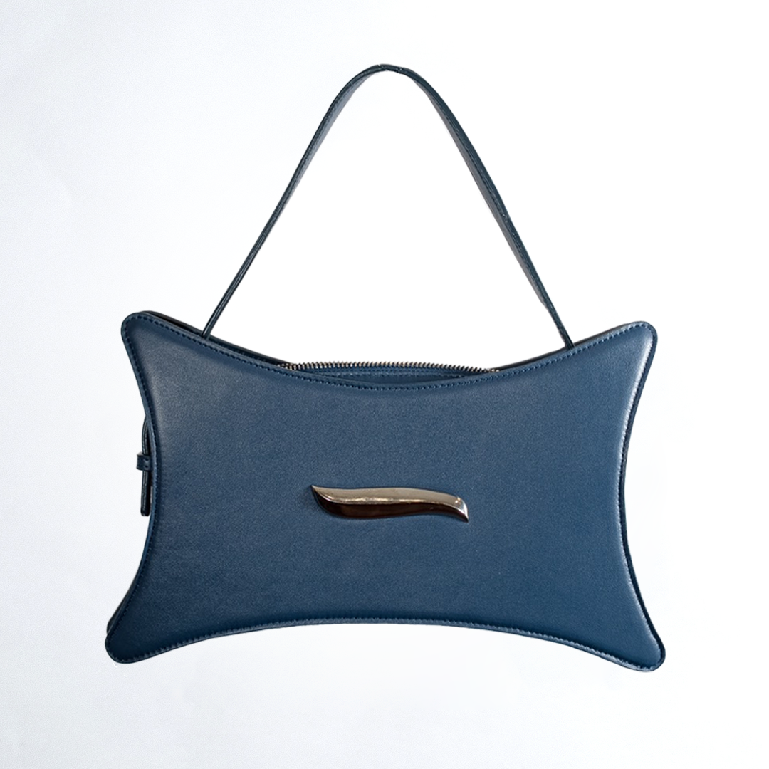Navy Future Treasure Saddle Bag