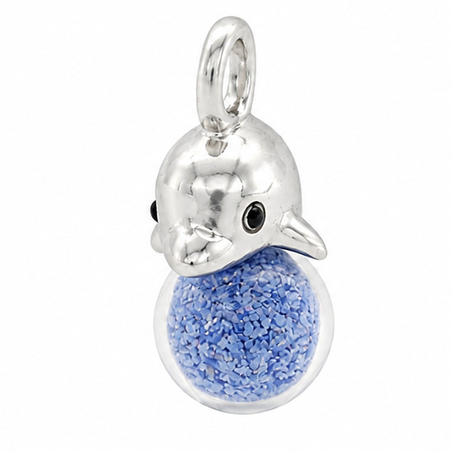 Sea Creature Charm Set of 3 | Sting Ray, Dolphin & JellyFish Recycled Shell Jewelry