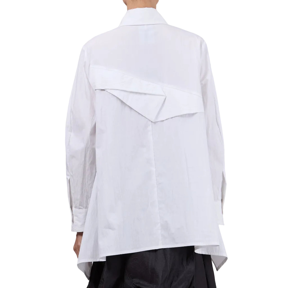 Point Collar Geometric Shirt