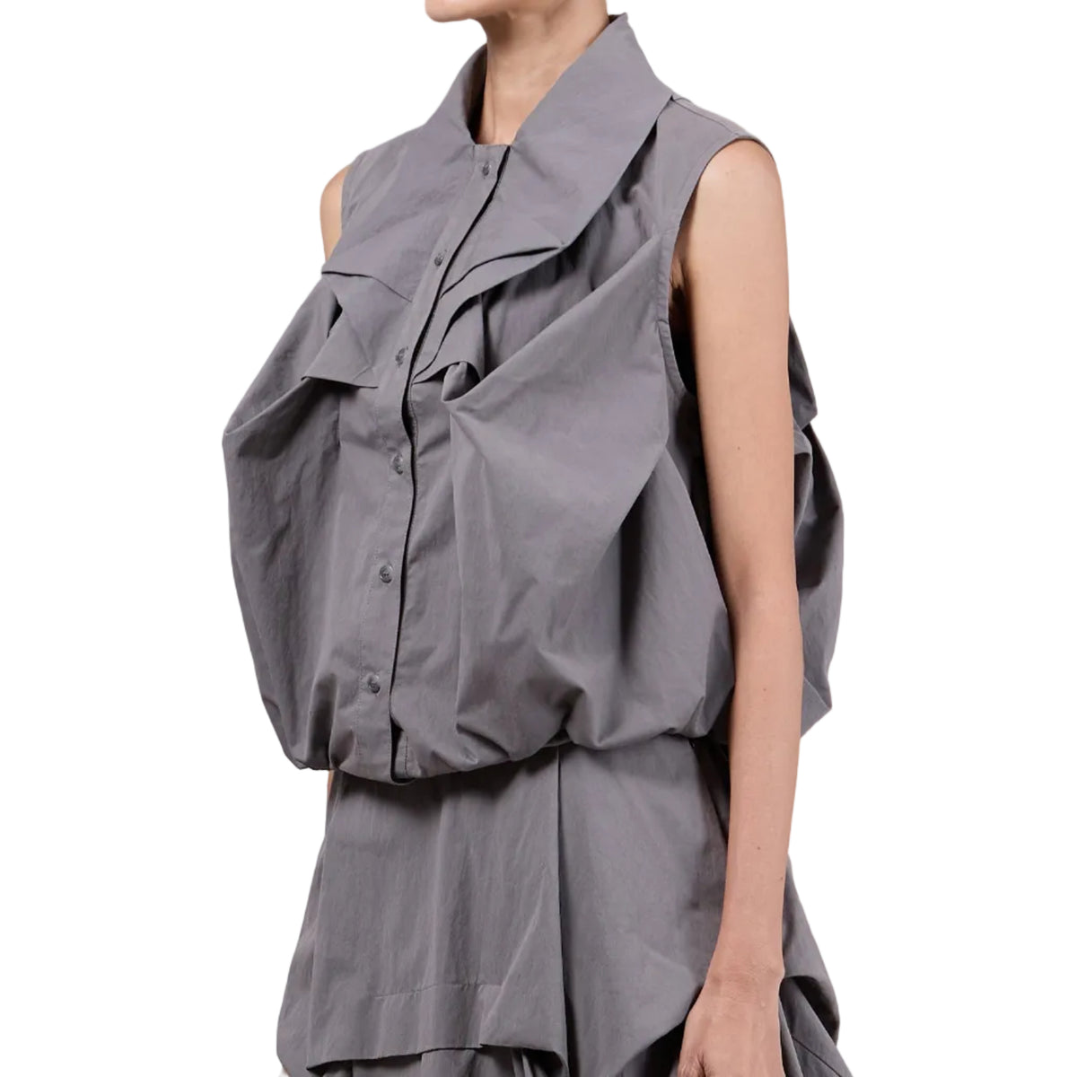 Origami Sleeveless Shirt