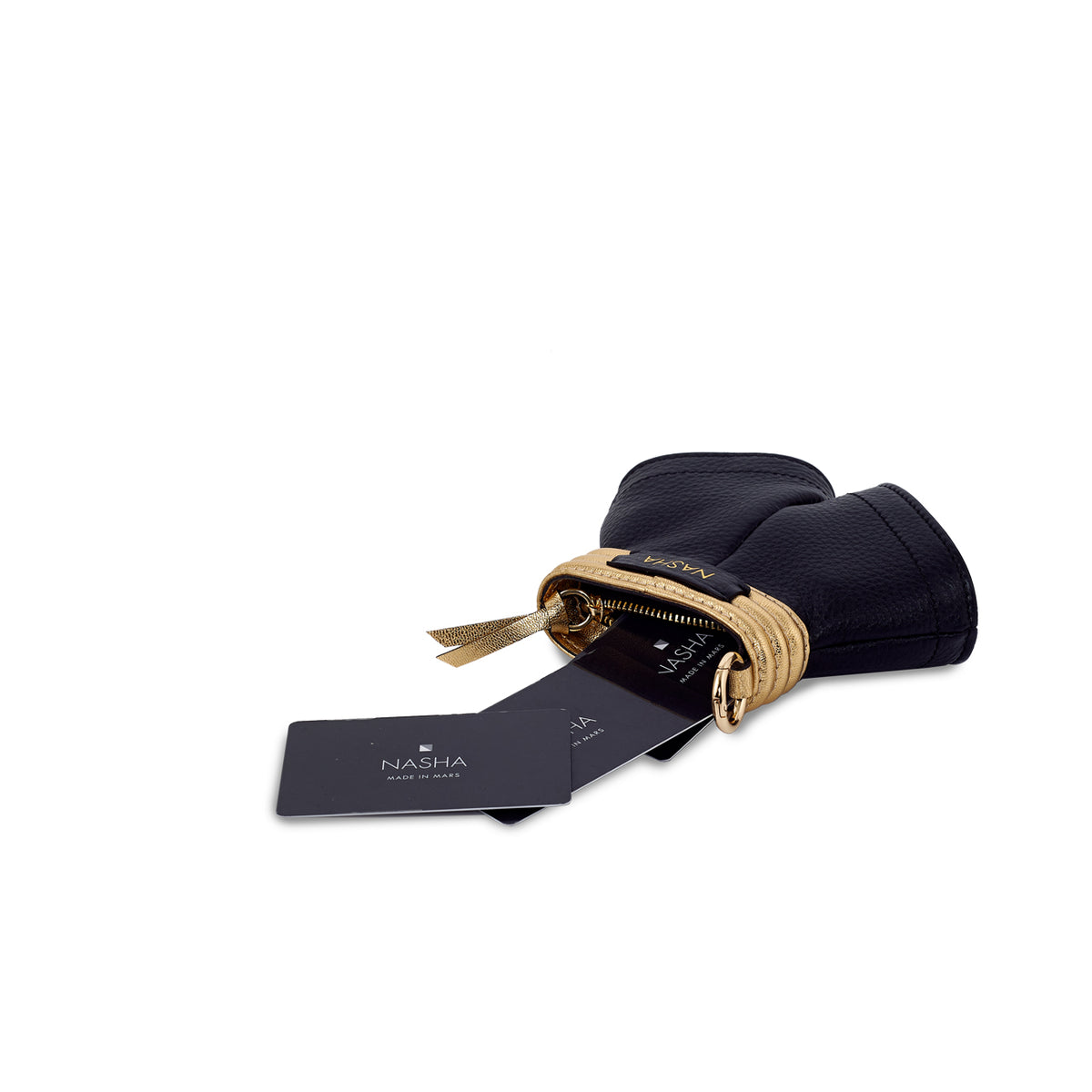 BABY BOXER SHORTS S SHINY GOLD & BLACK/RG