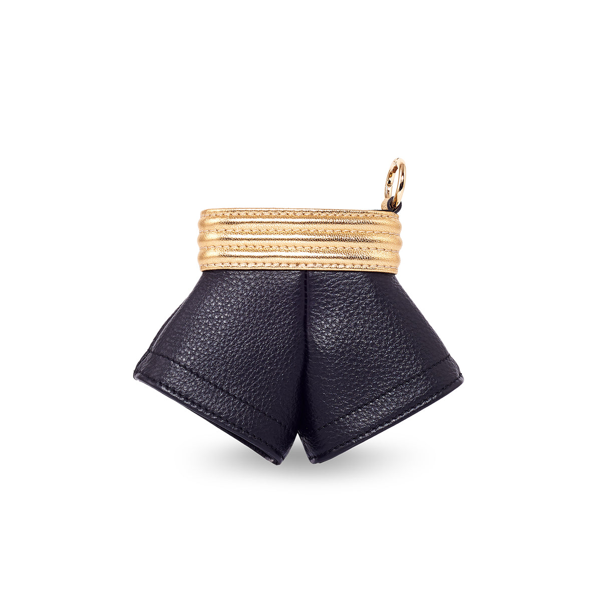 BABY BOXER SHORTS S SHINY GOLD & BLACK/RG