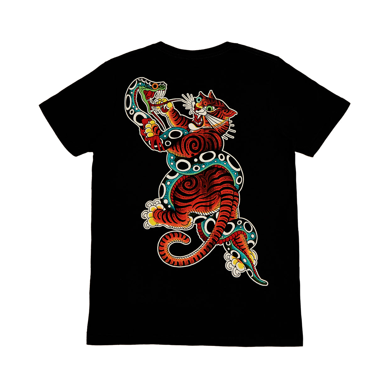 Cardosi Snake tshirt Black