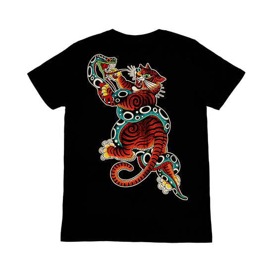 Cardosi Snake tshirt Black