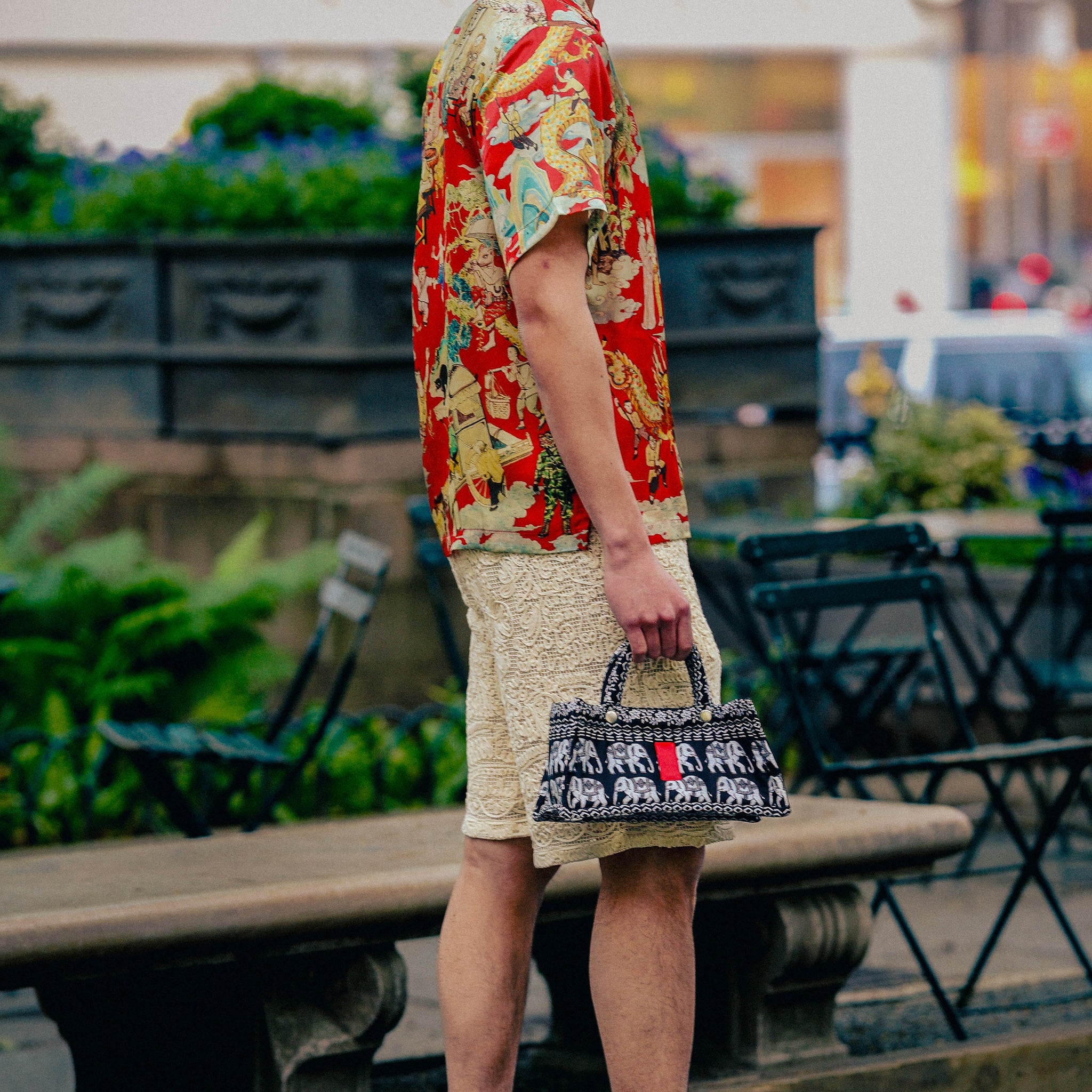 Maya wong Sarg Elephant bag M 12"x6"x5"