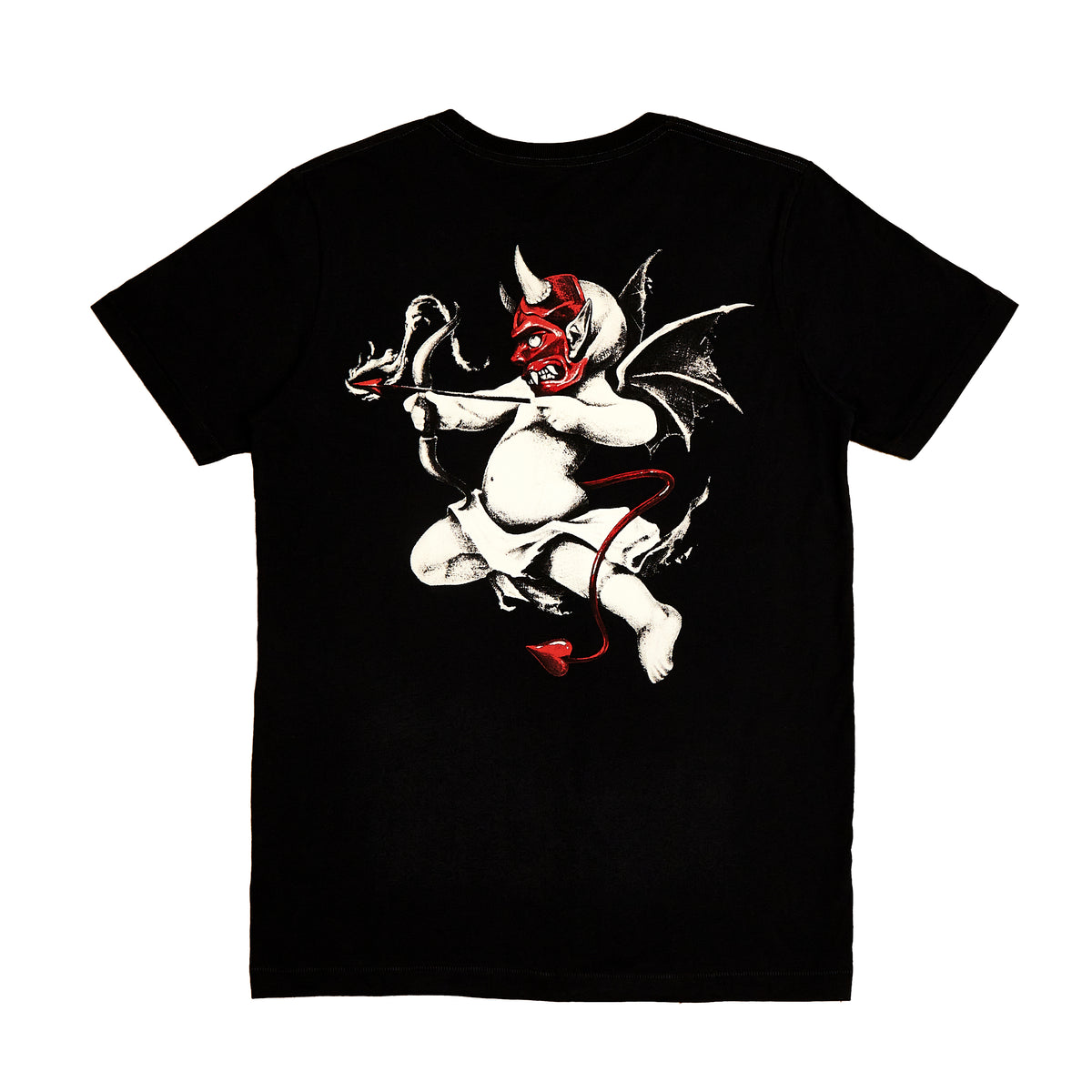 Devil Cupid tshirt Black
