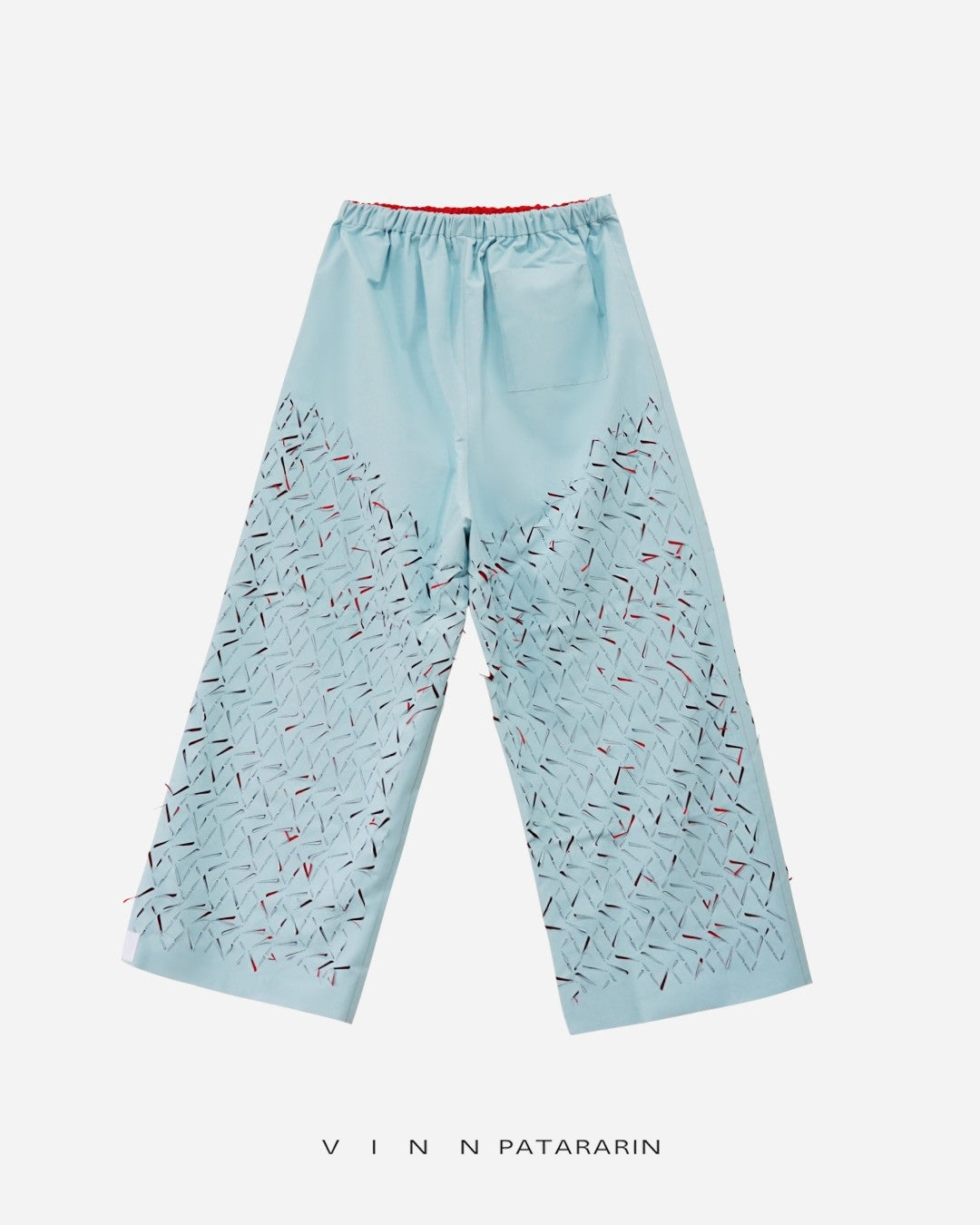 Elastic pants Modern Botanist Blue/Red
