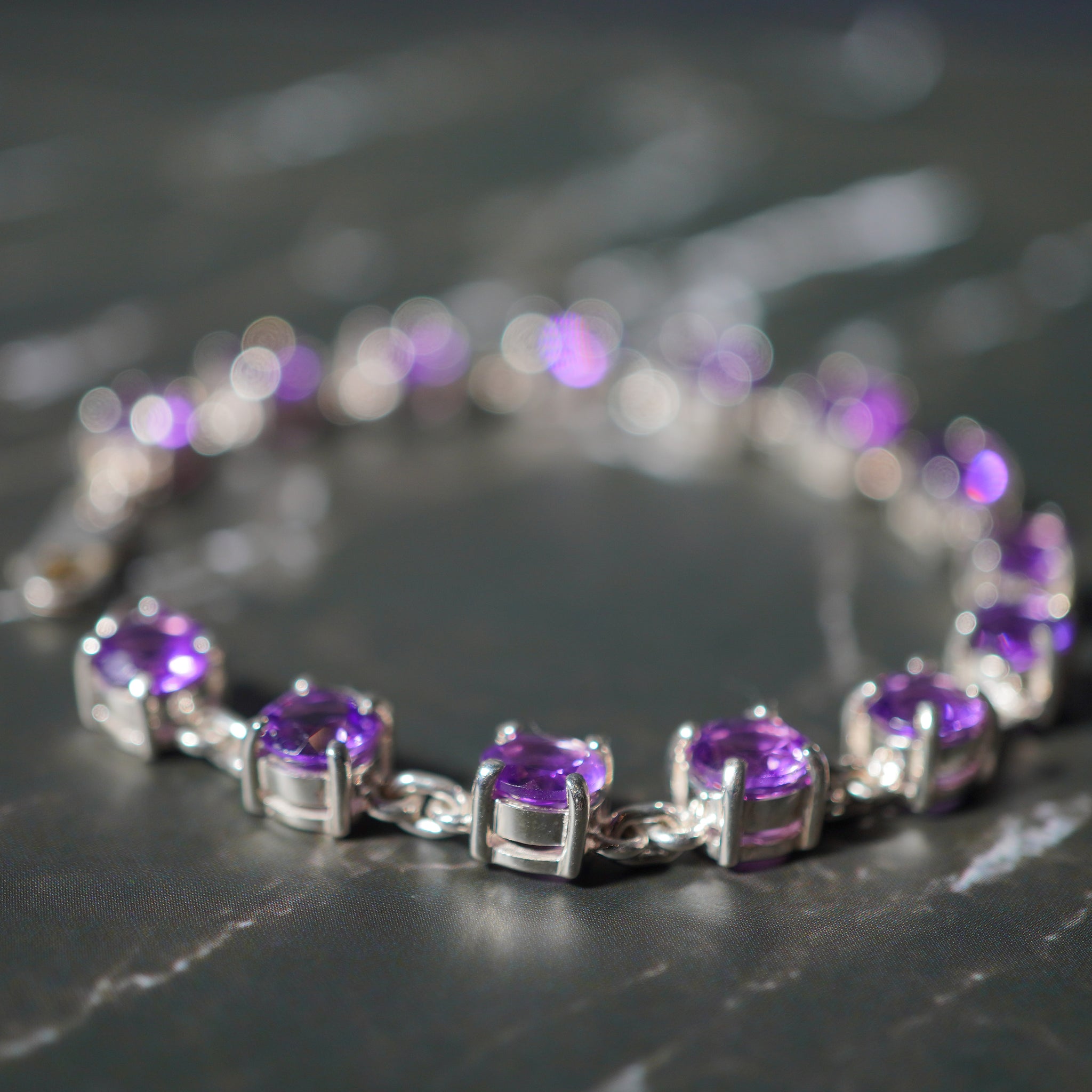 Lily Bracelet/ Amethsyt