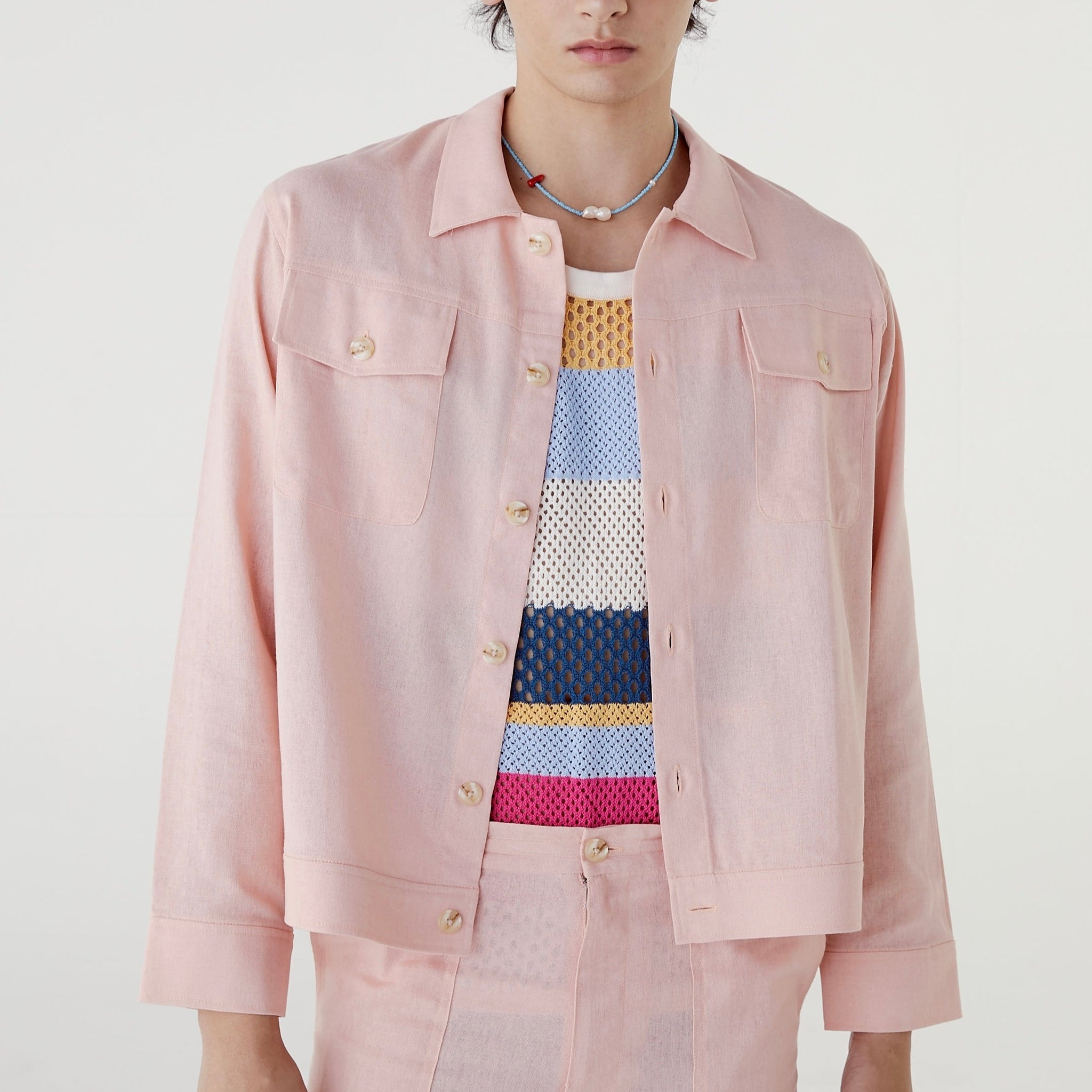 PEACH COACH JACKET