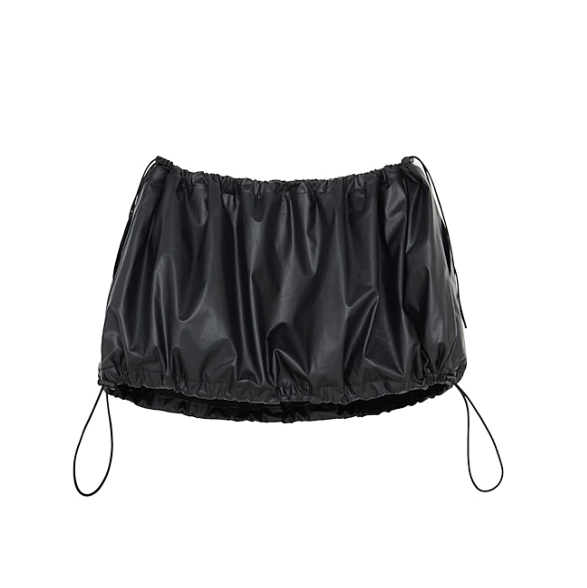 MINI SKIRT CROPPED DRAWSTRING