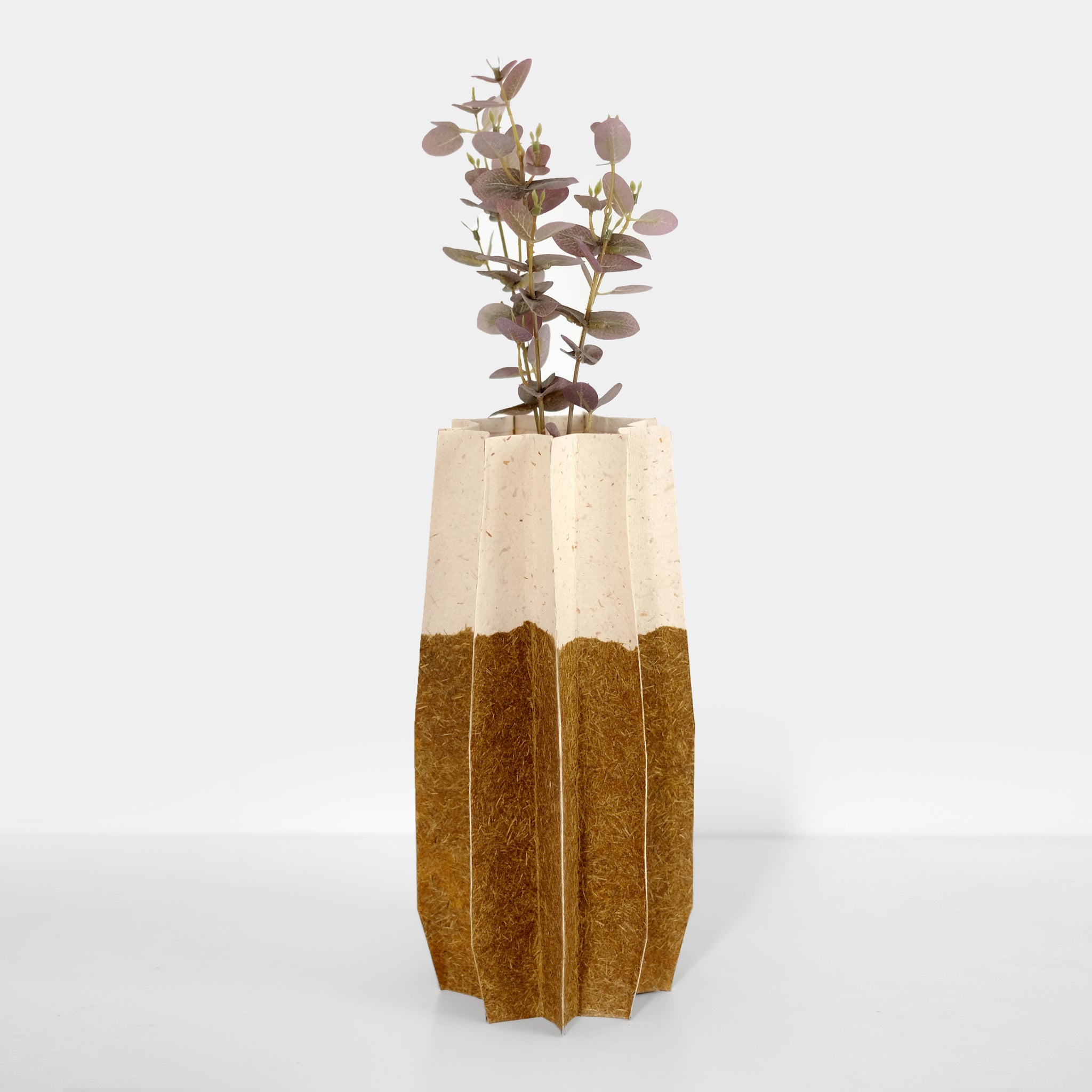 Marigold paper vase case