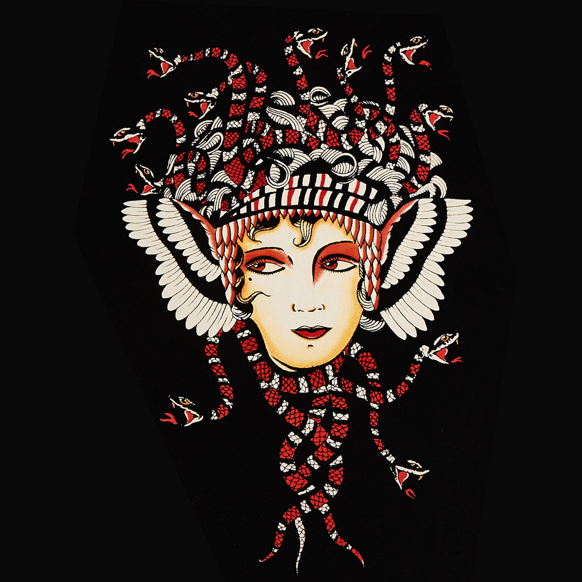 Medusa tshirt Black