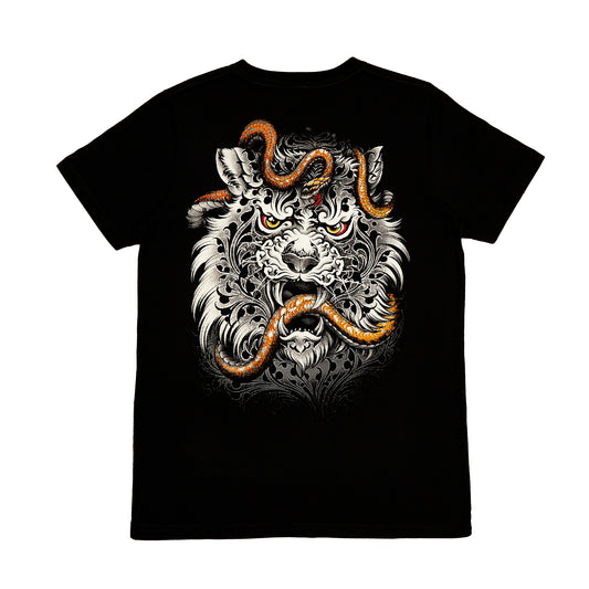 Oriental Tiger tshirt Black