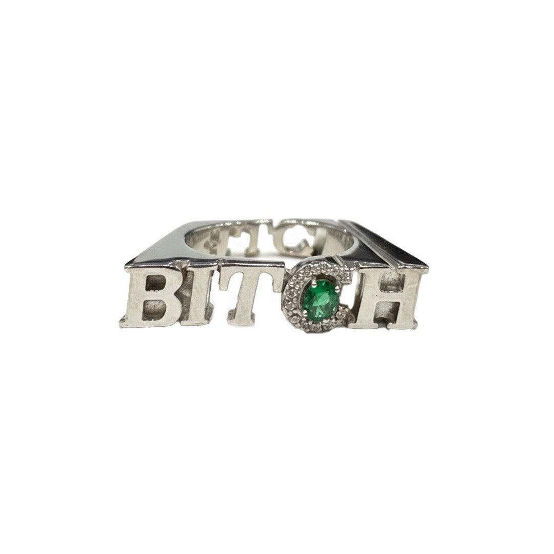 Bitch Lover ring - Silver