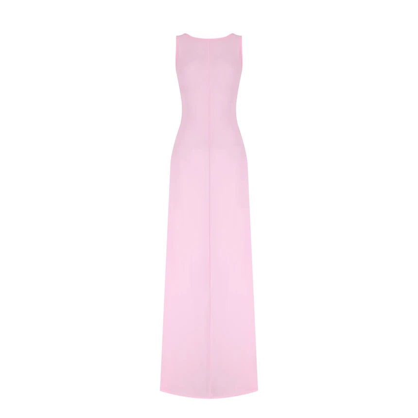 Althea maxi dress-Pink
