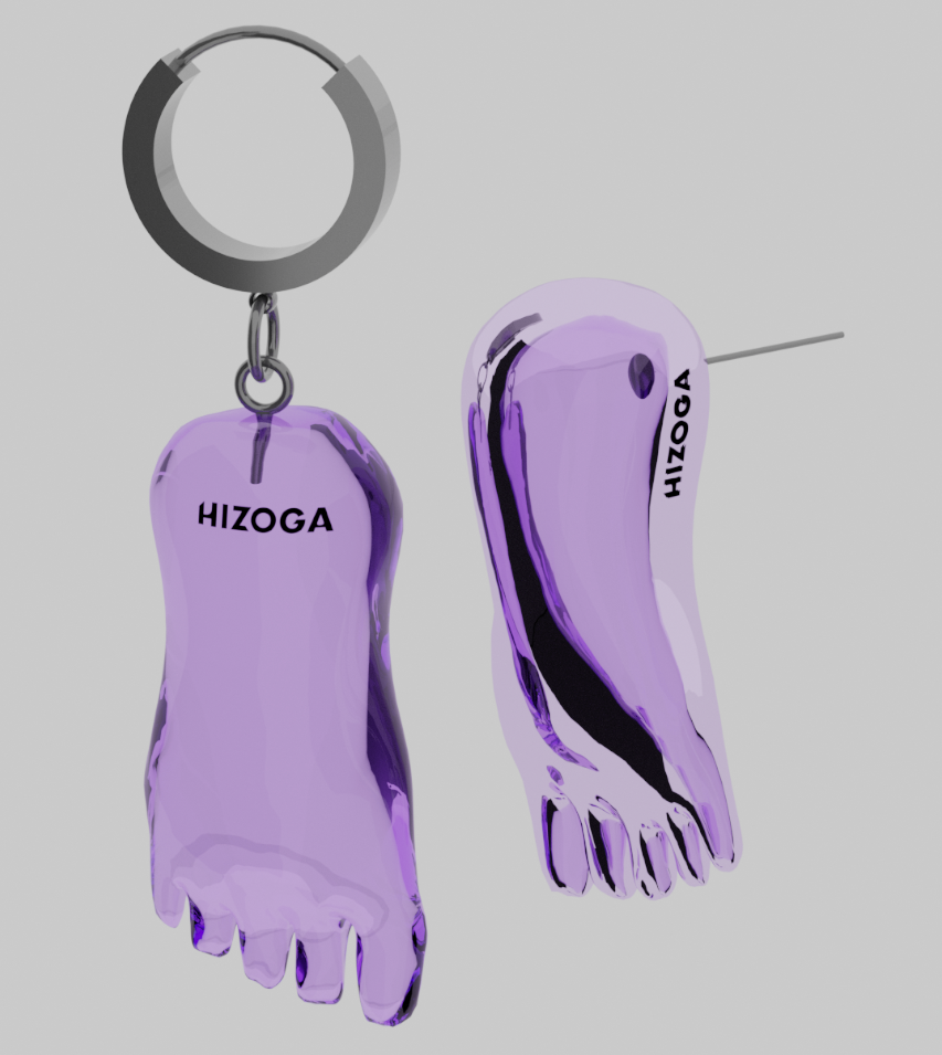 Feet Earring