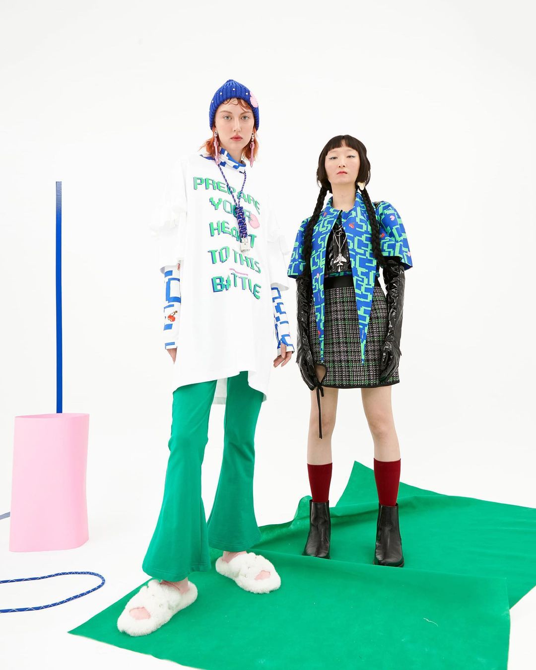 PREPARE HEART T-DRESS