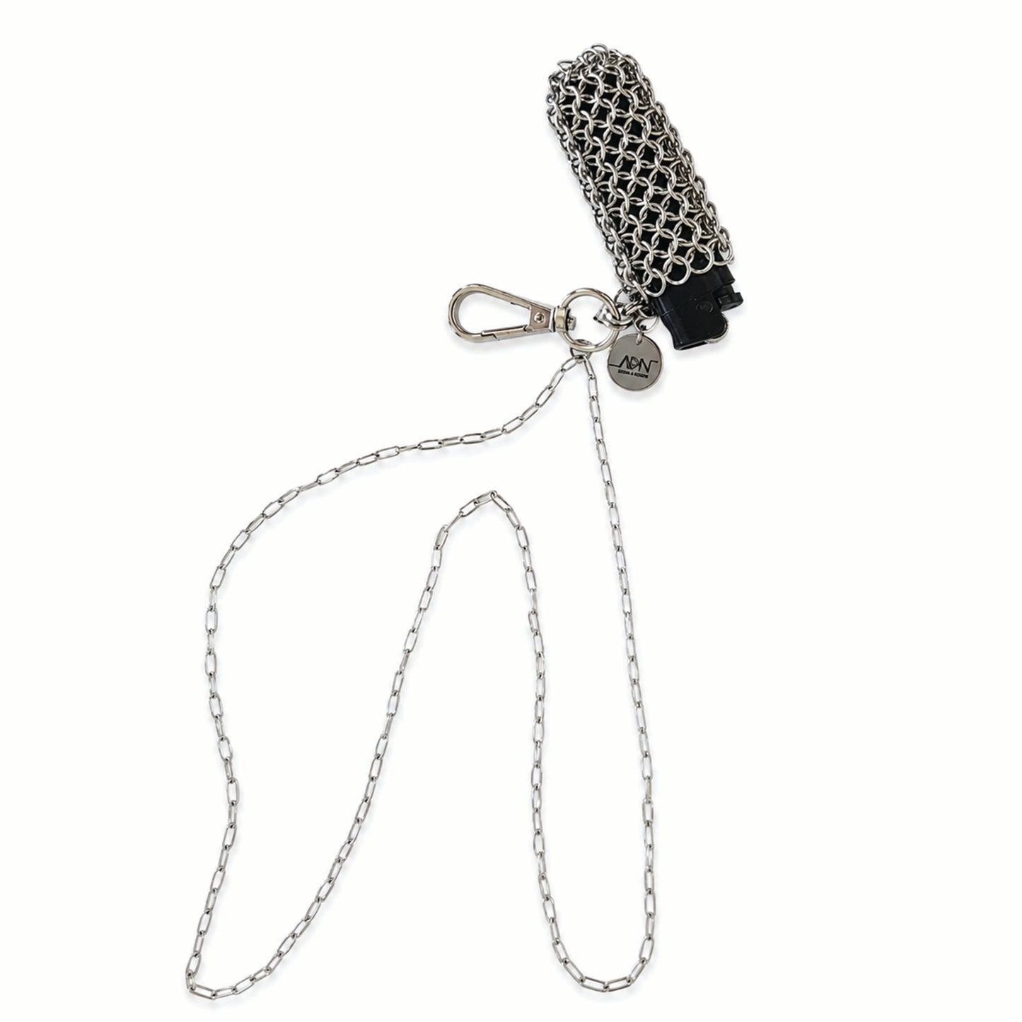 Stainless Steel Chainmaille Belt and Necklace Pouch