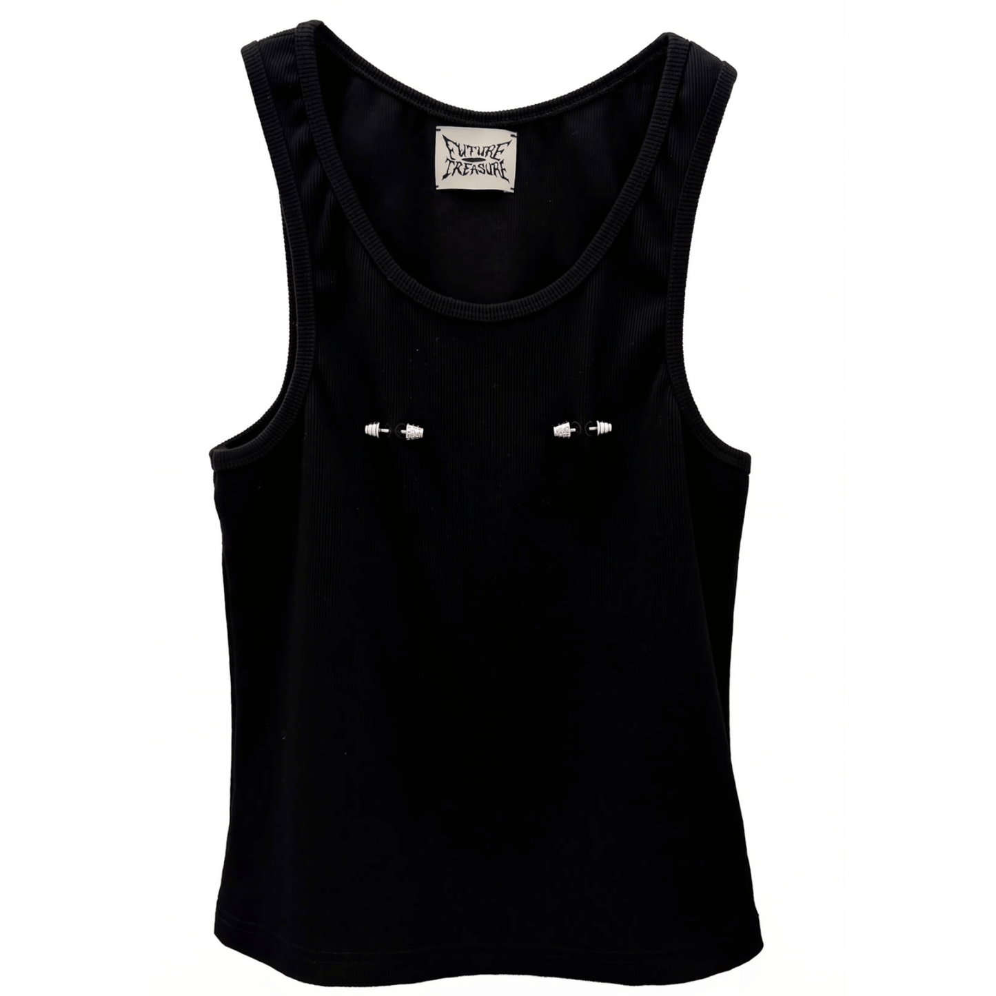 Black Piercing Tank