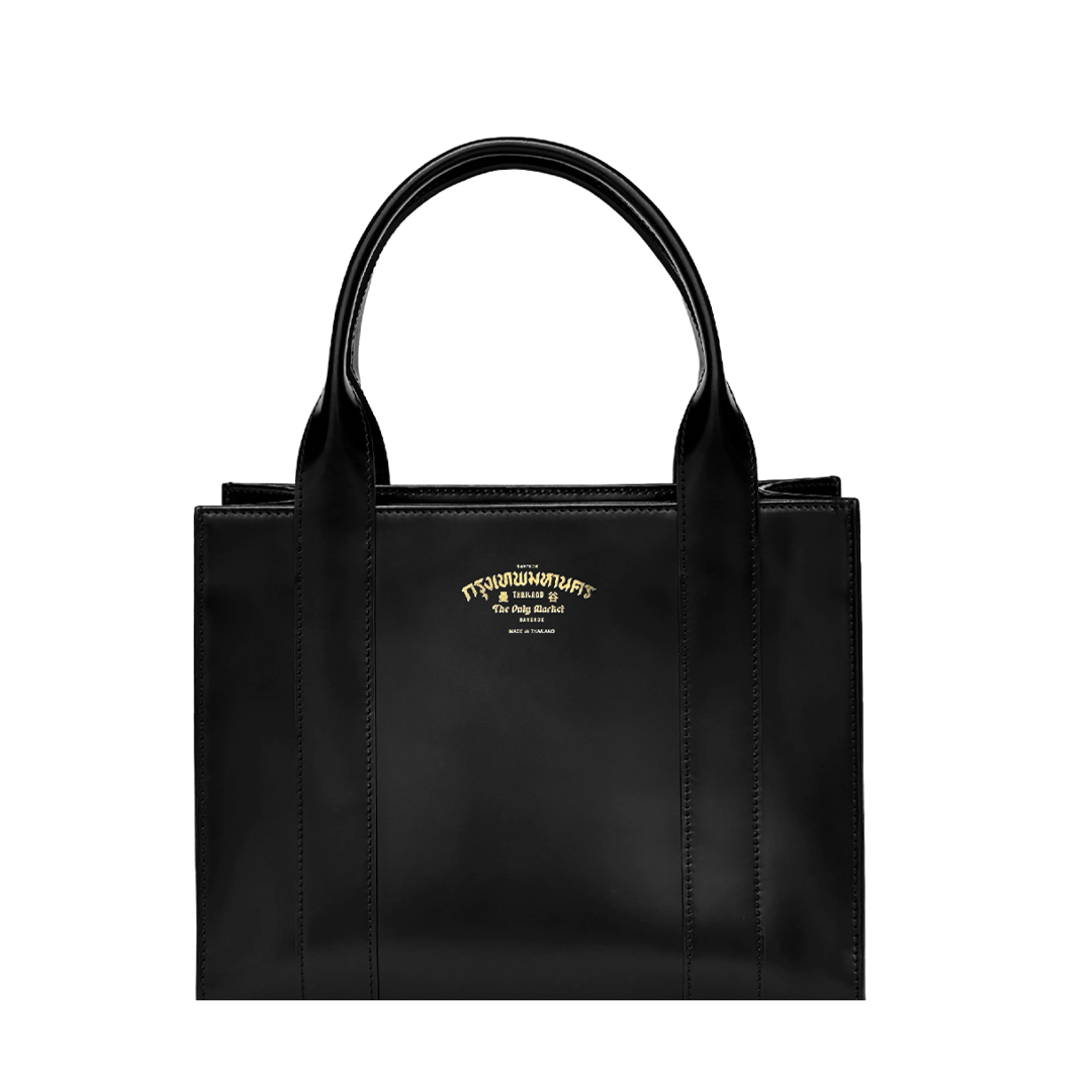 BANGKOK LEATHER BAG BLACK