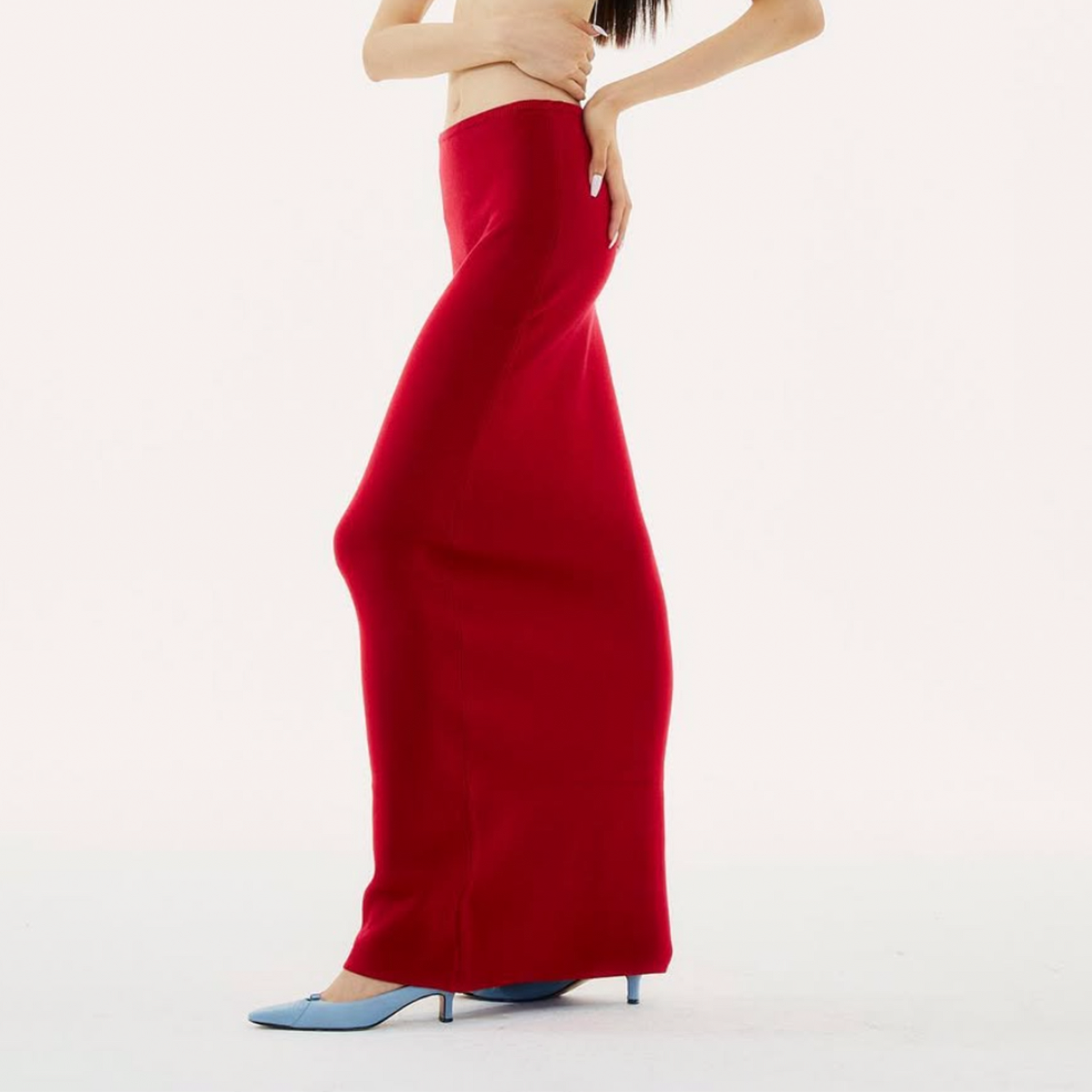Knit Maxi Skirt