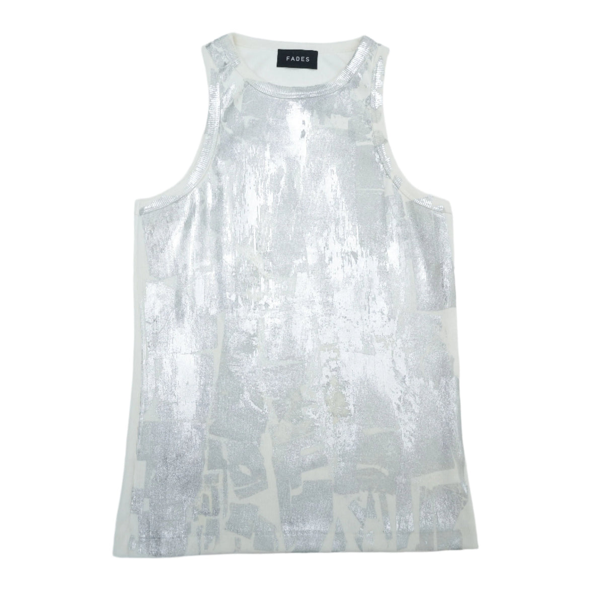 FADES-Chrome Tanktop white