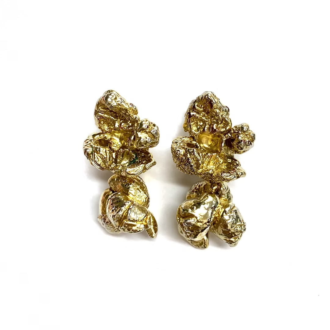 Popcorn Duo Earrings (Pair)