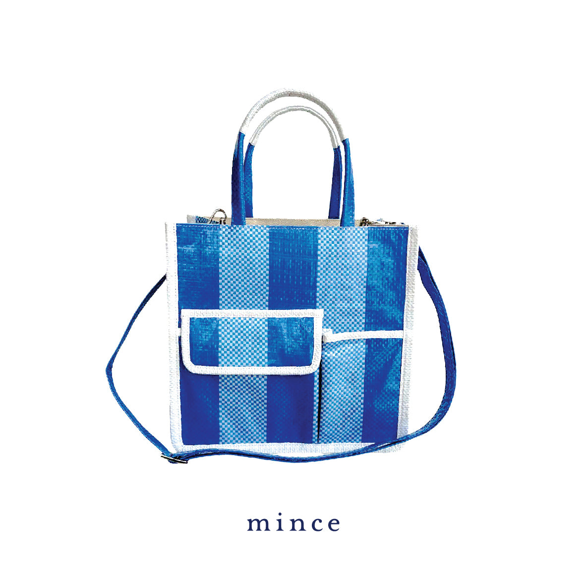 Square Bag Blue