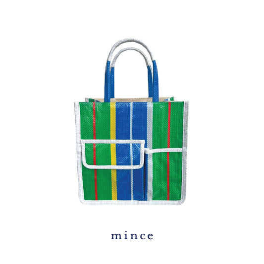 Square Bag Green/Blue