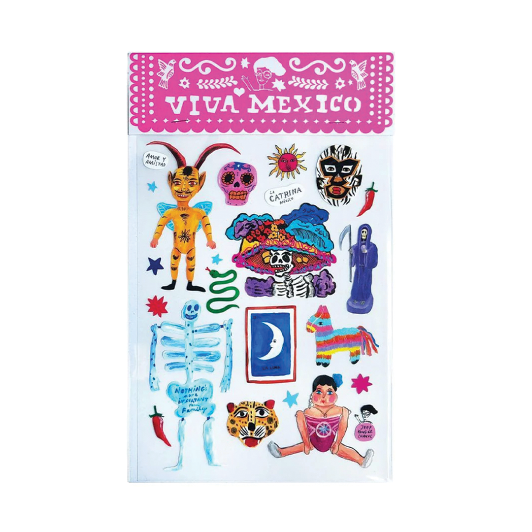 Sticker Viva Mexico (Pink)