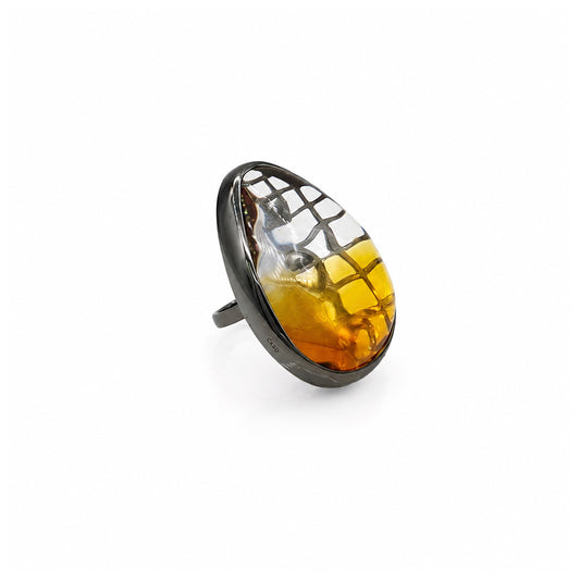 Geolight Sunray Statement Ring